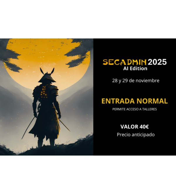Entrada para SecAdmin 2025